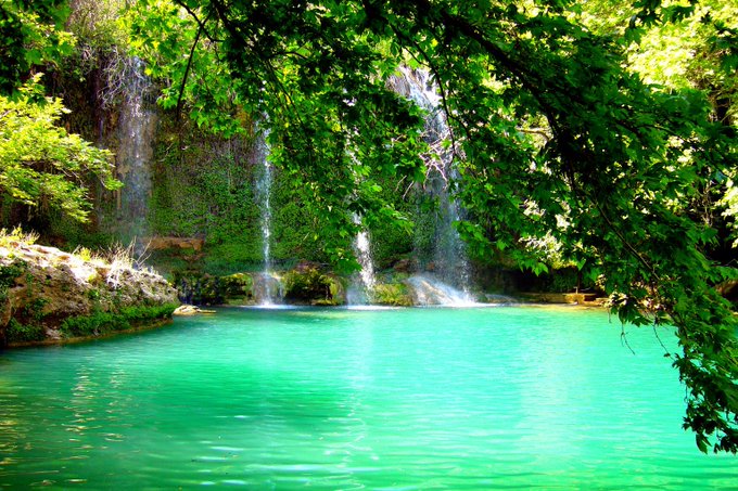 antalya kursunlu waterfall and perge