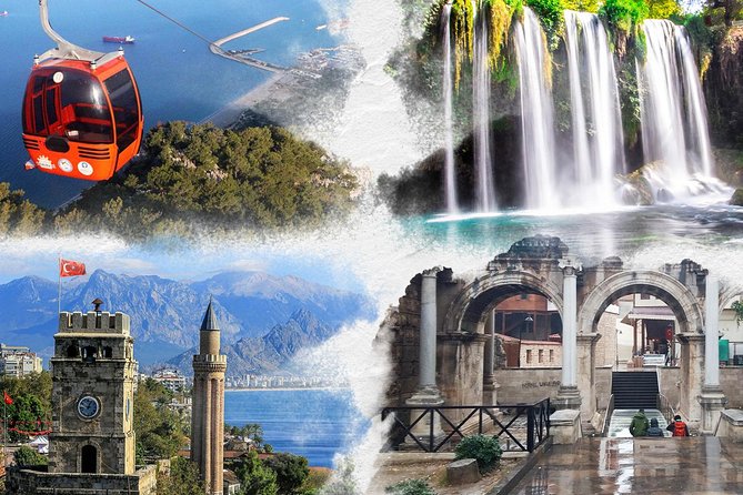 Antalya City Tour with 2 Waterfalls & Cable Car & Boat Tour & Old Town ...