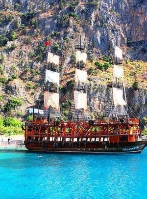 Antalya pirate boat tour