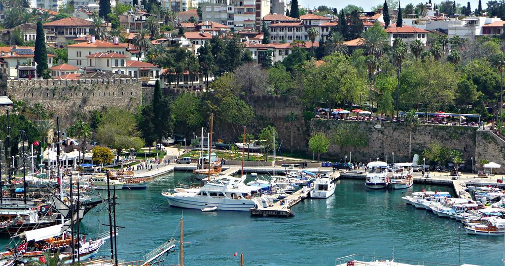 Old town marina Antalya