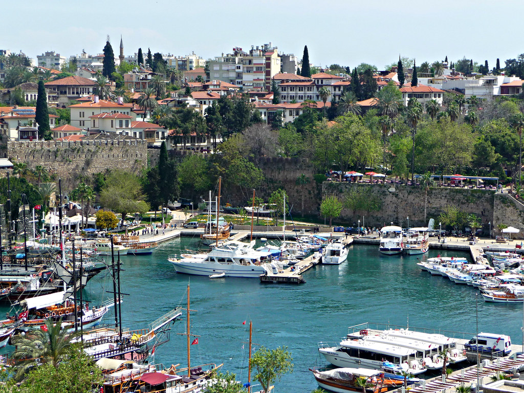 Old town marina Antalya