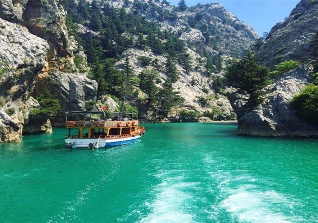 green canyon boat tour in Manavgat Antalya