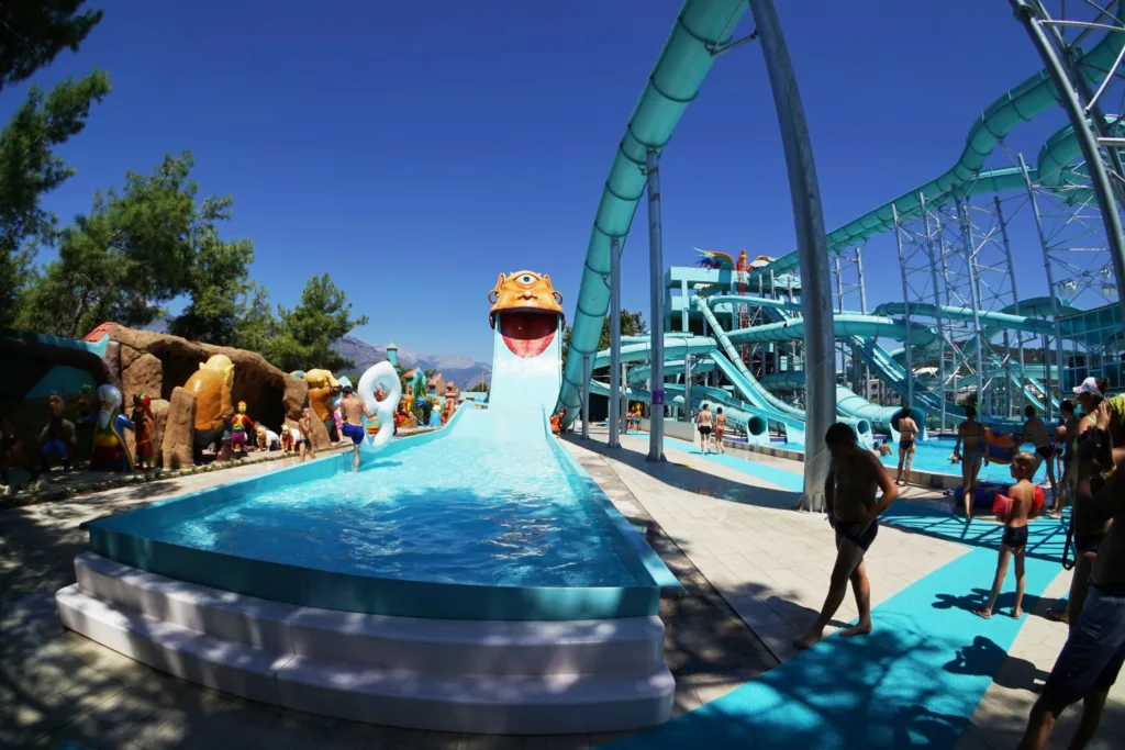 Antalya Aquapark Theme Park Antalya Konyaalti Waterhill Park Dolphin Show Antalya