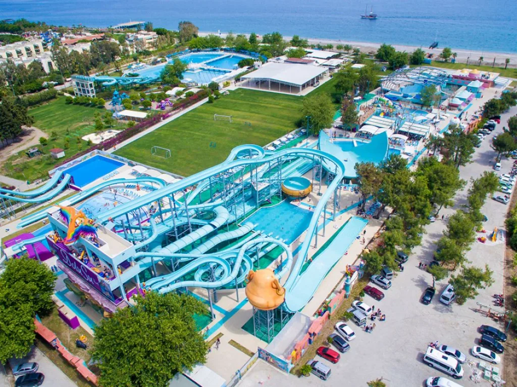 Antalya Aquapark Theme Park Antalya Konyaalti Waterhill Park Dolphin Show Antalya