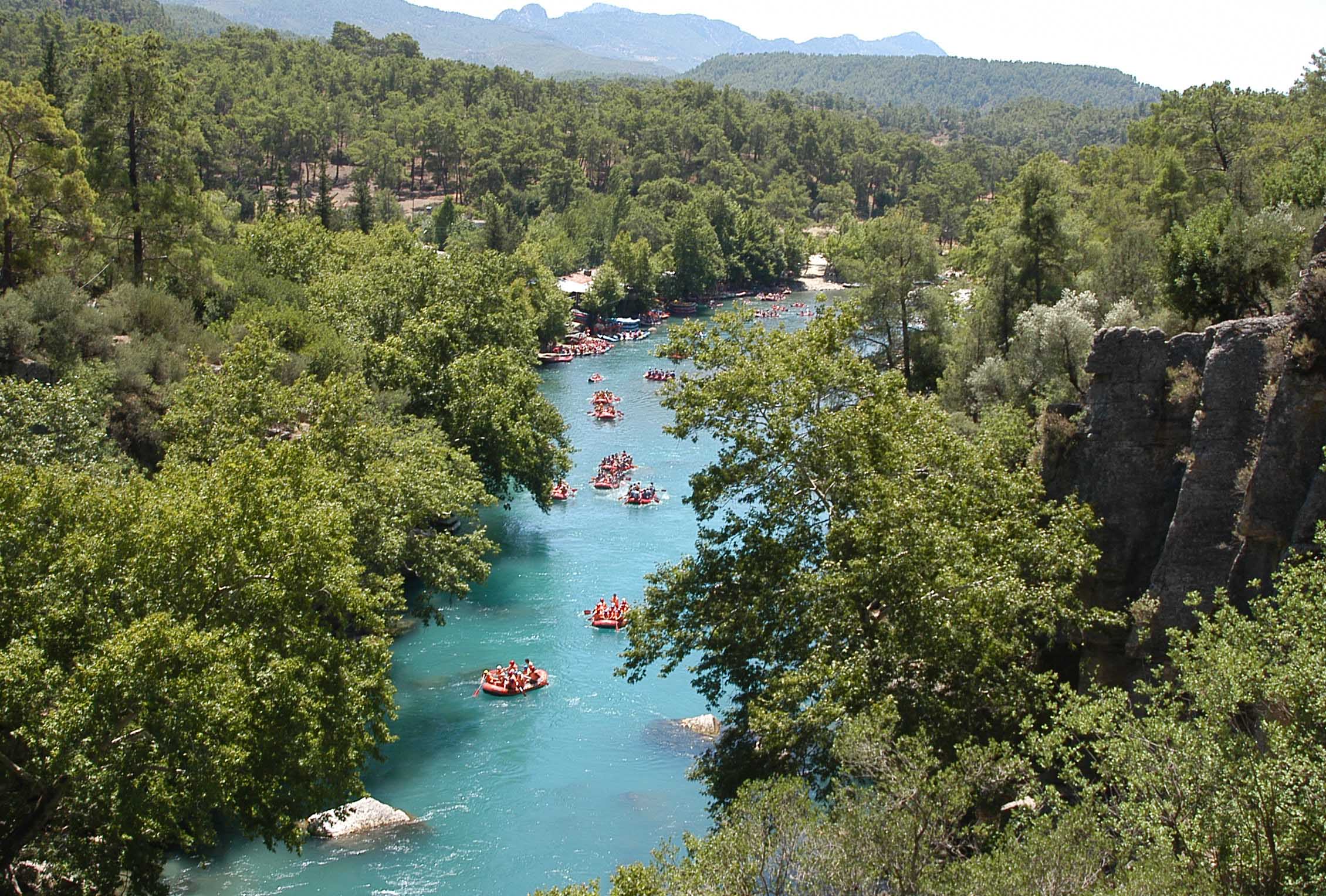 antalya rafting trip